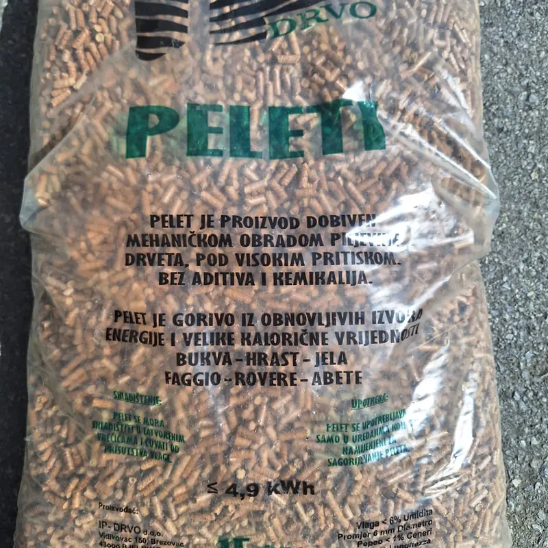 Vreća drvenih peleta 15 kg